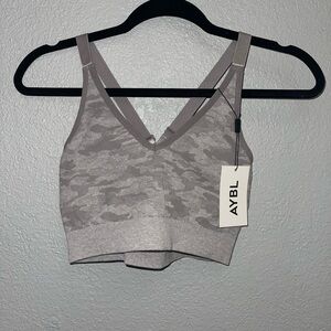 AYBL Gray Camo Seamless Bra